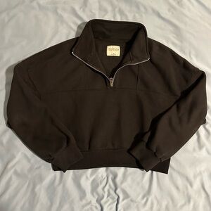A&F Women's Half-Zip Pullover